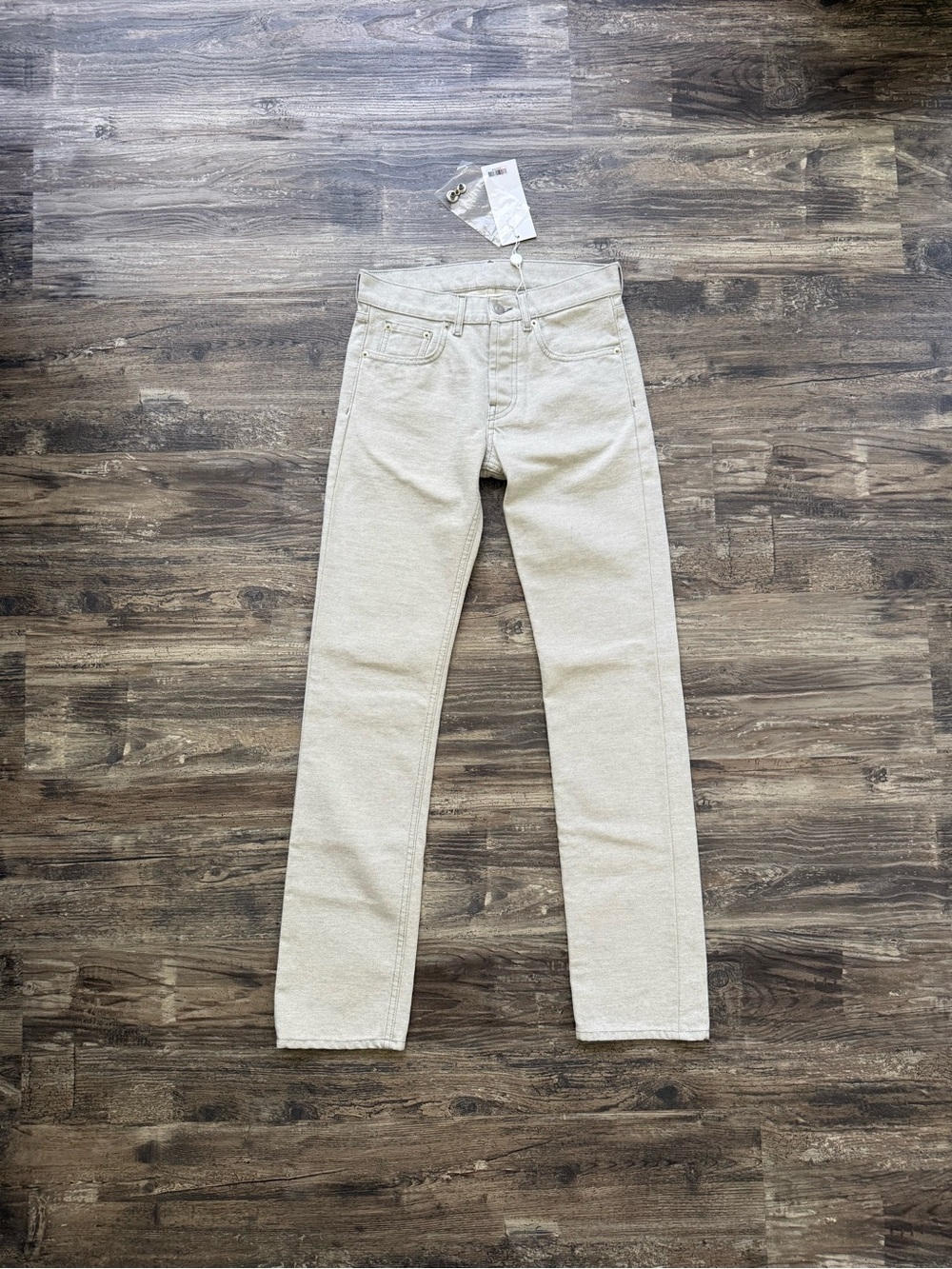 Maison Margiala White Straight Leg jeans